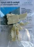 1/72 F-105 D cockpit (TRUMP)