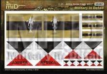 1/72 Afrika Korps Flags WWII