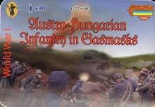 1/72 Austro-Hungarian Infantry in Gas Masks WWI