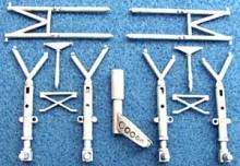 1/48  Savoia-Marchetti SM.79 Landing Gear (Trumpeter)