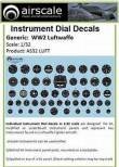 1/32 Luftwaffe WWII generic instruments x 51