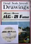 Drawings for MiG-21 Fishbed (incl. DVD)