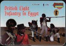 1/72 British Light Infantry in Egypt. Napoleonic era