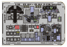 1/48  F-15K interior S.A. (ACA)