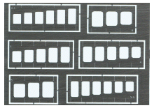 Oblongs & square stencils
