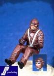 1/32 German Pilot seated in a/c (WW1)