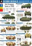 1/72 East European Tanks in 1945. Romania, Bulgaria, Hungary and