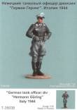 Tank Model (TAHK) 1/35 German tank officer "Hermann Goring" Ital