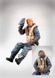 1/32 German pilot seated in a/c (WWII)