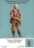 Tank Model (TAHK) 1/35 German infantryman.Stalingrad 1942.One fi