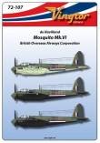 1/72 de Havilland Mosquito Mk.VI, British Overseas Airways Corpo
