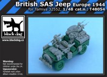 1/48 British SAS Jeep Europe 1944 (TAM 32552)