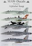 1/72 Alphabet Soup VMFA-333 "Shamrocks" VMFA-232 "Red Devils" VM