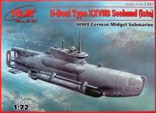 1/72 U-Boat Type XXVIIB \'Seehund\' (late)