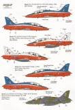1/32 BAe Hawk T.1 Early Colour schemes