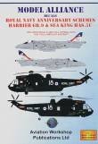 1/48 Royal Navy Anniversary Schemes Harrier and Sea King