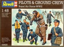 1/48 RAF Pilots and Ground Crew WWII