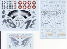 1/72 F/A-18C Hornet J-5017 & J-5018 Staffel 17 & 18 Swiss Air Fo