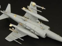 1/144 AV-8B Harrier II plus - PE parts (REV)