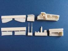 1/72 1/72 Jaguar A main wheel well+cannon (HAS)