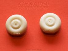 1/72 1:72 de Havilland Mosquito plain wheels
