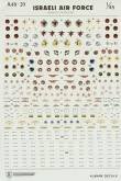 1/48 Israeli Air Force. 20 different squadron badges and Hebrew