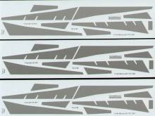 1/144 Boeing 727-200 Wing & Tailplane center Sections