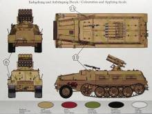 1/72 15cm Panzerwerfer 42 auf sWs