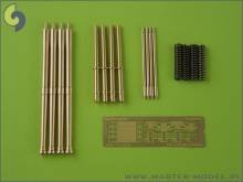1/24 Hispano Mk II 20mm cannon - 4pcs. (AIRFIX)