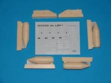 1/48  68mm Rocket pod LRF1 & Pylone for Jaguar A