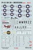1/72 P-51 B,C,D Mustang Part I. (re-edition)
