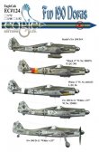 1/72 Focke Wulf Fw 190D Rudel's Fw 190D-9 II./JG301; 1./JG26; Fw