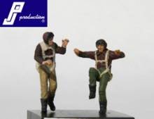 1/72 2x US Pilots standing (WW2)
