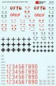 1/35 German Divsional Markings & Numbers