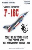 1/72 F-16C Texas ANG 149th FW "Lone Star Gunfighters"