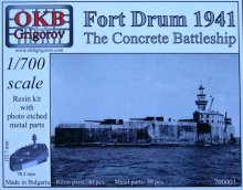 1/700 Fort Drum 1941- The concrete battleship