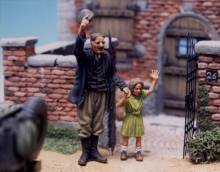 \"WELCOME!\" FARMER & GRANDDAUGTHER - 1/35