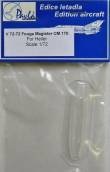 1/72 Vacu Canopy Fouga Magister CM 170 (AIRF/HELL)