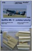 1/72 Spitfire Mk.Vb - Control surfaces (REV/SMĚR)