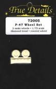 1/72 P-47 Wheels