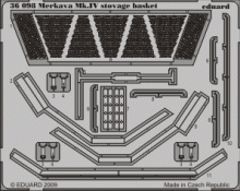1/35  Merkava Mk.IV stowage basket (ACAD)