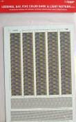 1/48 LOZENGE Day, 5-colour, Dark&Light Pattern WWI