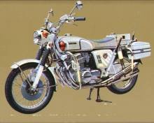 1/6 Honda CB750 Police type