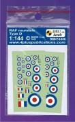 1/144 RAF Type D, 2 sets