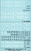 Italian Air Force Serials Codes - 1/48