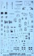 Italian Air Force F104 stencilling Low-Viz - 1/48