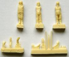1/72 German Nashorn SPG crew WWII - winter