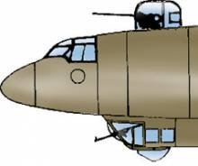 1/72  FW 200 Vacuform Canopy. 5 pieces: cockpit & dorsal turrets