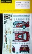 1/43 Lancer EVO V 'Winfield' Rally Australia 1998