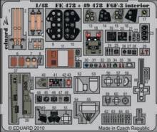1/48  F6F-3 interior S.A. (HOBBYB)